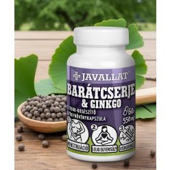   Barátcserje és Ginkgo - 60 db étrend-kiegészítő gyógynövénykapszula