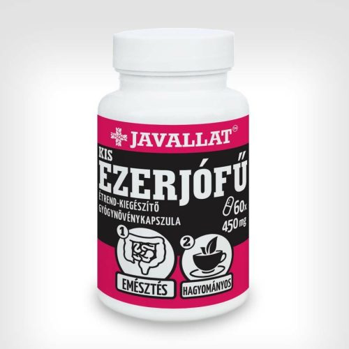 KIS EZERJÓFŰ - 60 db étrend-kiegészítő gyógynövénykapszula