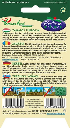 Zamatos turbolya vetőmag - 0,5 g 