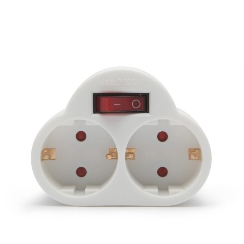 2-es fali elosztó kapcsolóval - DELIGHT