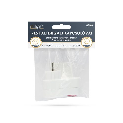 Fali dugalj kapcsolós - DELIGHT
