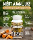 KURKUMA - 60 db étrend-kiegészítő gyógynövénykapszula