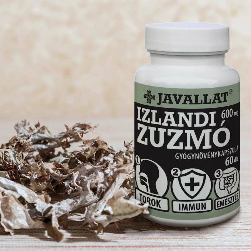 IZLANDI ZUZMÓ - 60 db étrend-kiegészítő gyógynövénykapszula
