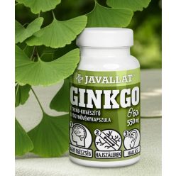 GINKGO - 60 db étrend-kiegészítő gyógynövénykapszula