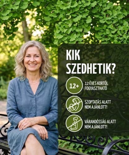 GINKGO - 60 db étrend-kiegészítő gyógynövénykapszula