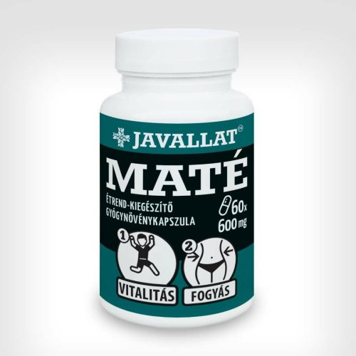 MATÉ - 60 db étrend-kiegészítő gyógynövénykapszula