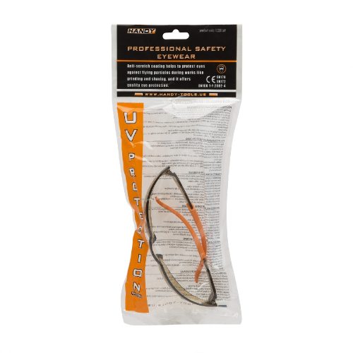 Professzionális védőszemüveg UV védelemmel amber - HANDY