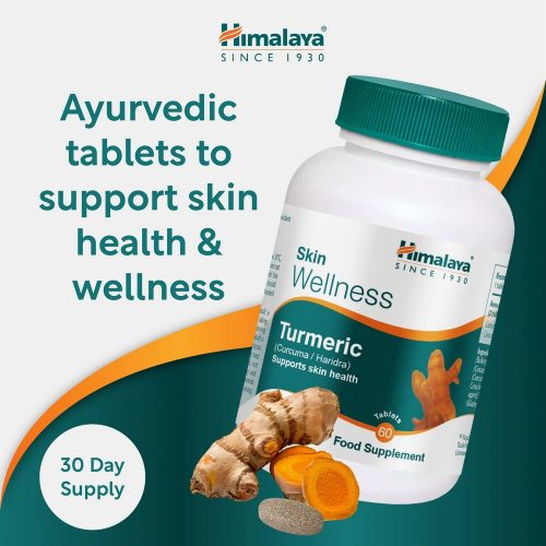 Kurkuma - 60 db étrend-kiegészítő tabletta - HIMALAYA