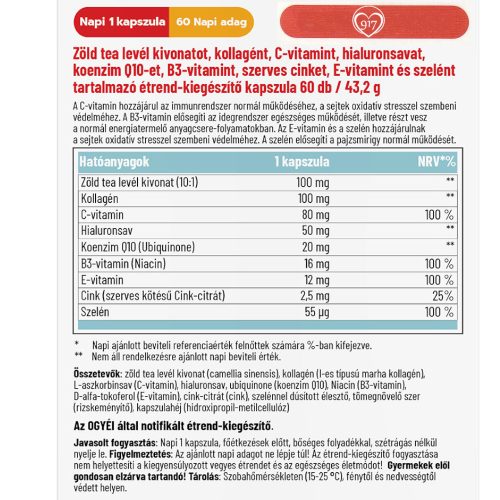 ANTI AGING - 60 db étrend-kiegészítő kapszula - Dr. Herz