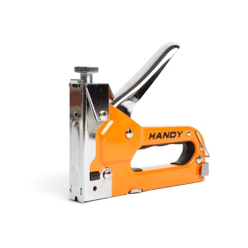 Kézi tűzőgép szett + 3 féle kapocs - HANDY