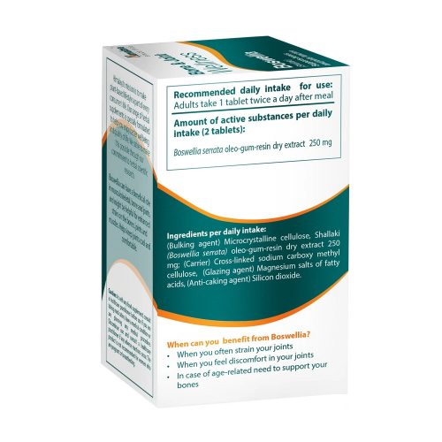 Boswellia - tömjénfa - 60 db étrend-kiegészítő tabletta - HIMALAYA