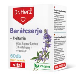   Barátcserje + C-vitamin - 60 db étrend-kiegészítő kapszula - Dr. Herz