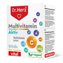   Multivitamin Aktív - 60 db étrend-kiegészítő kapszula - Dr. Herz