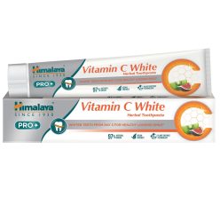   Fehérítő gyógynövényes fogkrém 75 ml - Pro Vitamin C White - HIMALAYA