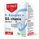 K-Komplex + D3-vitamin - 60 db étrend-kiegészítő kapszula - Dr. Herz
