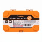 Dugókulcs és bitfej készlet - 31 részes - HANDY