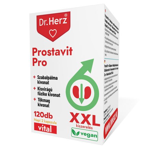 PROSTAVIT PRO - 120 db étrend-kiegészítő kapszula - Dr. Herz