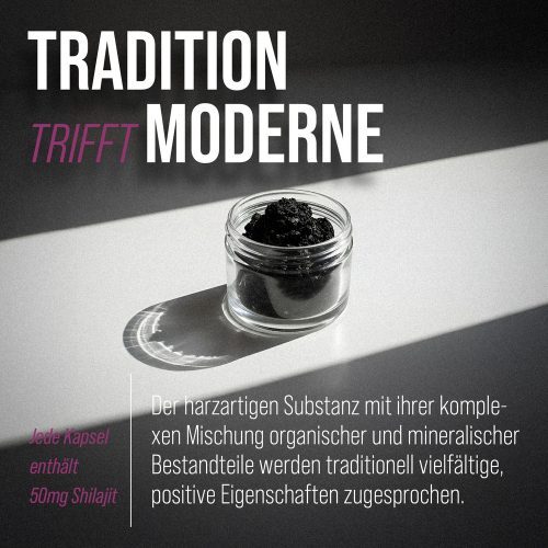 Shilajit 180 db étrend-kiegészítő kapszula - Sanct Bernhard