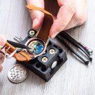 Csipesz szett - antisztatikus - 11 részes - matt fekete