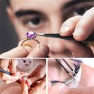 Csipesz szett - antisztatikus - 11 részes - matt fekete