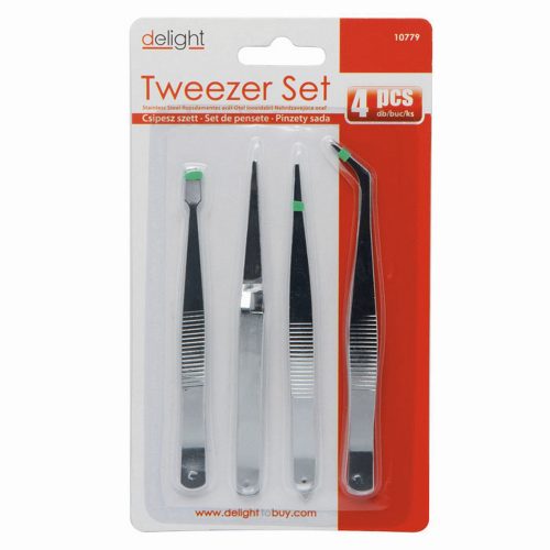 Csipesz szett - 4 db-os - DELIGHT