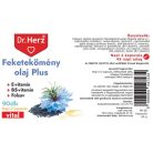 Feketekömény olaj plus - 90 db étrend-kiegészítő kapszula - Dr. Herz