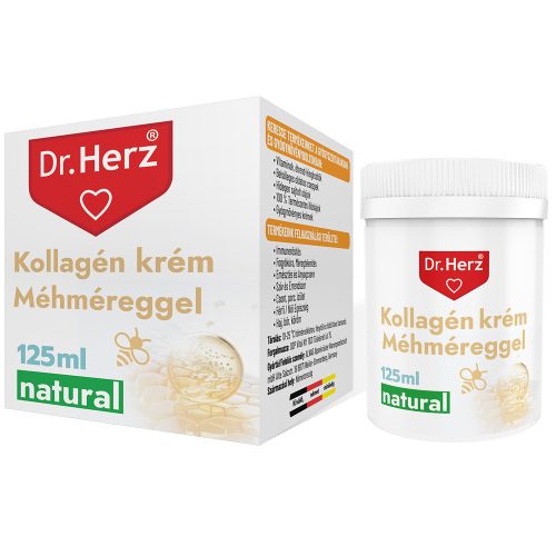 Kollagén krém méhméreggel 125 ml - Dr. Herz