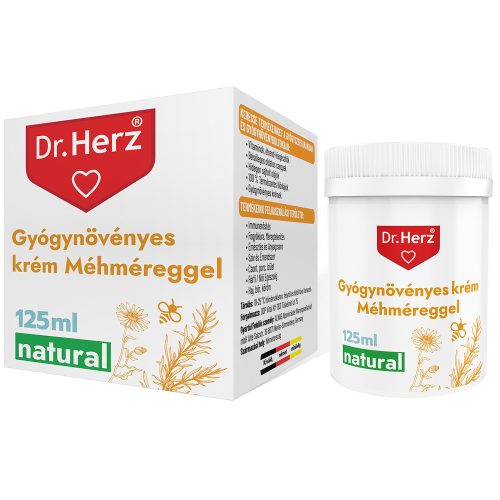 Gyógynövényes krém méhméreggel 125 ml - Dr. Herz