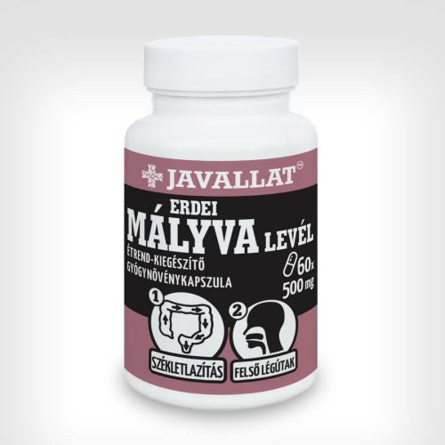 ERDEI MÁLYVA LEVÉL - 60 db étrend-kiegészítő gyógynövénykapszula