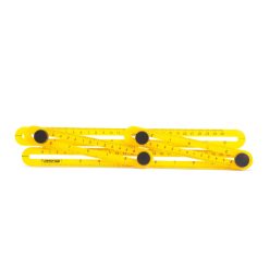 Négyoldalú vonalzó, szögmásoló - HANDY