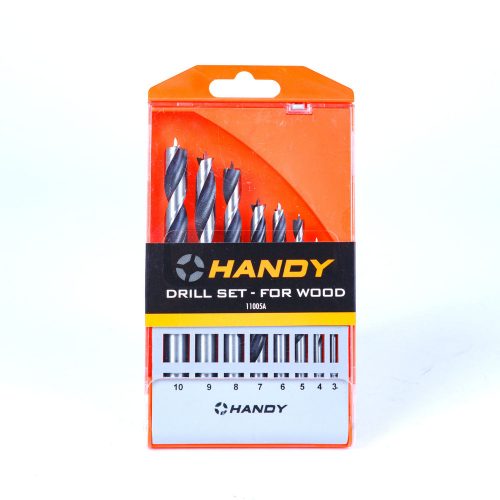 Fúrószár készlet - fához - 8 db-os - HANDY