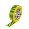 Szigetelőszalag 10 m x 15 mm zöld-sárga - HANDY