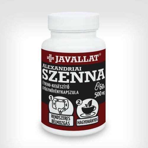 ALEXANDRIAI SZENNA - 60 db étrend-kiegészítő gyógynövénykapszula