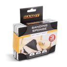 Csiszolószivacs szett - 125x100x12 mm - 3 db - HANDY