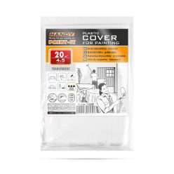   Takarófólia festéshez 4x5 m LDPE extra erős - 30 mikron  - HANDY