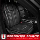 Ülésvédő - ECO bőr - RAVENNA - fekete - WALSER