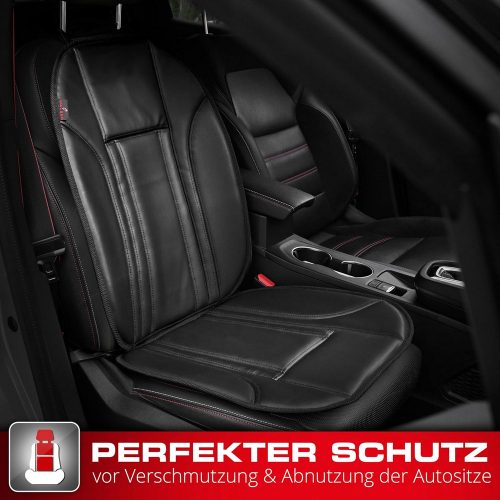 Ülésvédő - ECO bőr - RAVENNA - fekete - WALSER