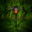 Szolár lámpa - lángeffekt - 9x41 cm - Garden of Eden