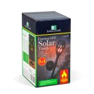 Szolár lámpa - lángeffekt - 9x41 cm - Garden of Eden