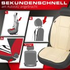 Ülésvédő - ECO bőr - RAVENNA - bézs - WALSER