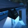 Szolár ereszcsatorna fény - 6 hidegfehér SMD LED