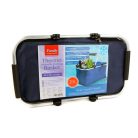 Thermo összecsukható bevásárlókosár - 49x28x25 cm - 21 L - kék