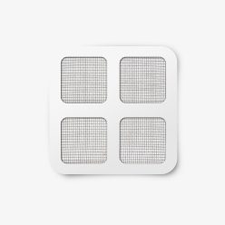   Szúnyogháló javítófolt - 10x10 cm - 4 db-os csomag - szürke