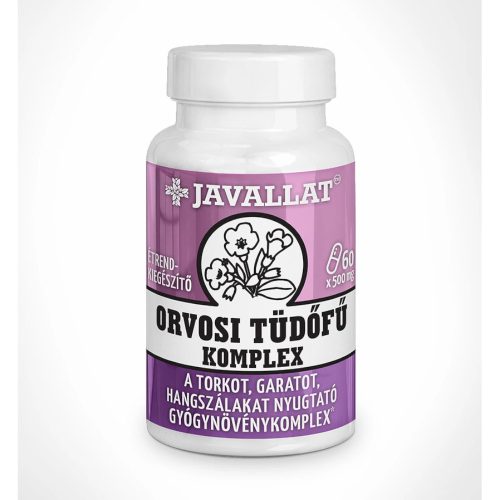 ORVOSI TÜDŐFŰ KOMPLEX - 60 db étrend-kiegészítő gyógynövénykapszula