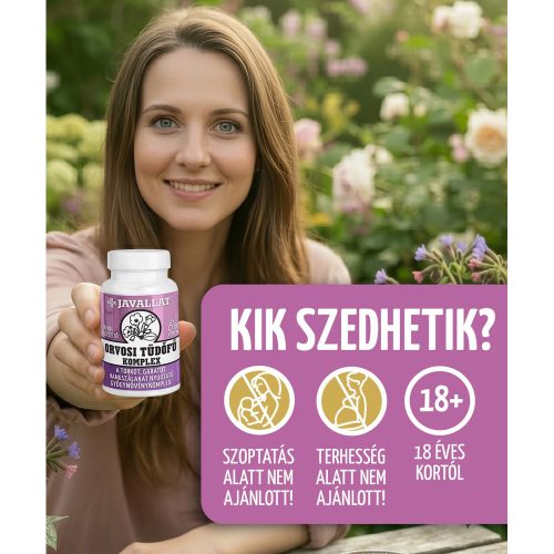 ORVOSI TÜDŐFŰ KOMPLEX - 60 db étrend-kiegészítő gyógynövénykapszula