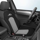 Ülésvédő S-RACE - szürke-fekete - WALSER