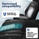 Ülésvédő S-RACE - szürke-fekete - WALSER