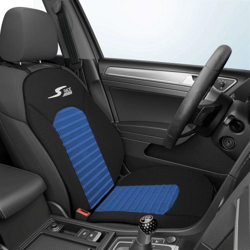 Ülésvédő S-RACE - kék-fekete - WALSER