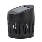 Szolár dekorlámpa - fali vagy álló - 8x9 cm - 1 melegfehér SMD LED