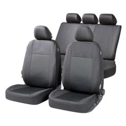 Üléshuzat garnitúra - fekete-szürke - ARDWELL - WALSER